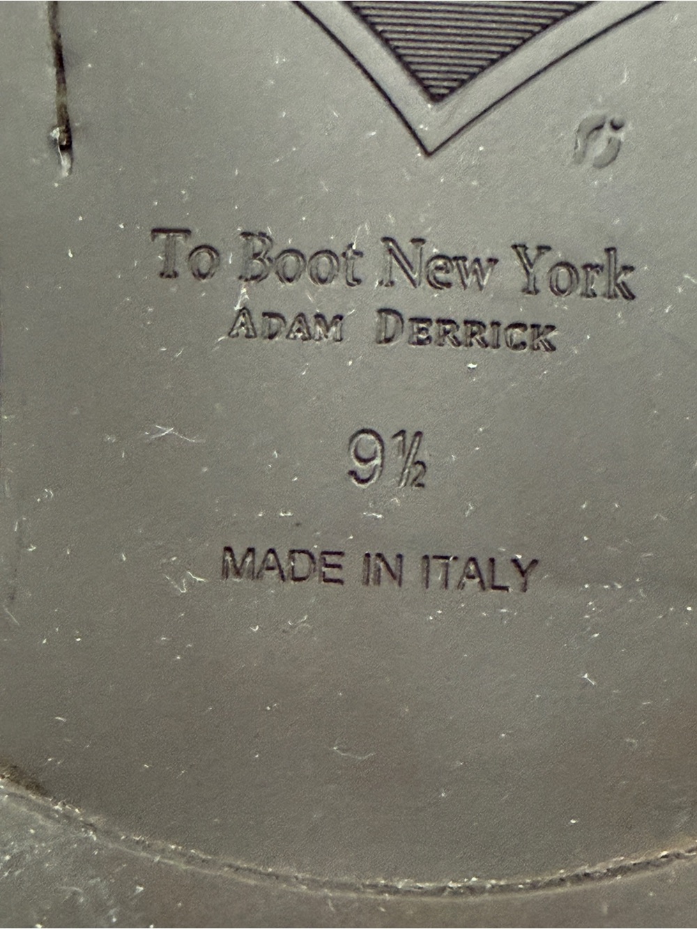 To Boot New York Plain Toe Derby Men Formal Shoes Size 9.5 - Picture 10 of 11
